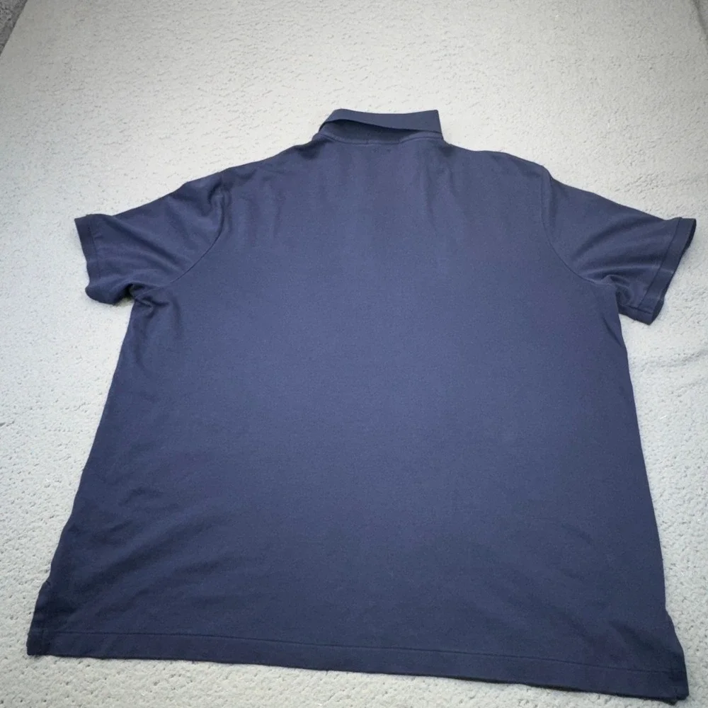 Ralph Lauren Polo Mens XL Navy Blue Classic Fit Short Sleeve Pony Logo Shirt